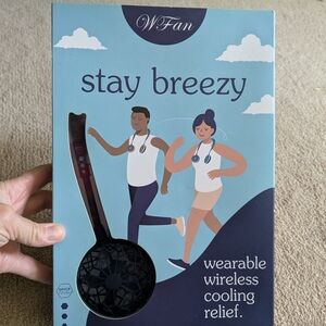 Wearable Wireless Cooling Device - Black